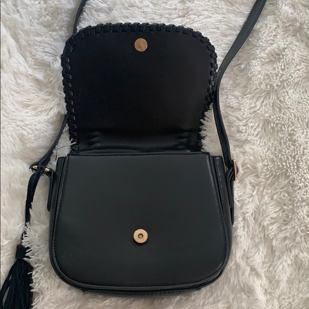 Lionel Whipstitch Leather Crossbody - Picture 6 of 6